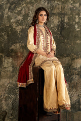 3-PC Embroidered Jacquard CMA-6-277