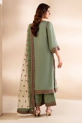 3-PC Embroidered Silk CMA-6-369
