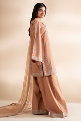 3-PC Stitched Embroidered CMA-6-398