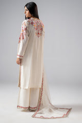 3-PC Embroidered Raw-Silk CMA-6-315