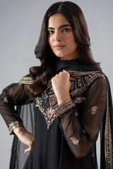 3-PC Embroidered Chiffon CMA-6-298