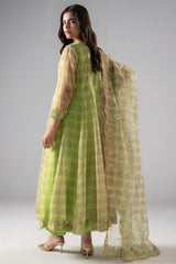 3-PC Printed Organza CMA-6-063