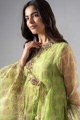 3-PC Printed Organza CMA-6-063