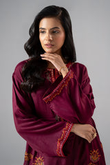2-PC Embroidered Raw-Silk CMA-6-402