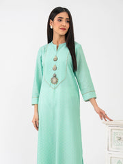 Jacquard Shirt-Embroidered (Pret)