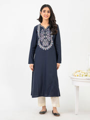 Jacquard Shirt-Embroidered (Pret)