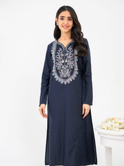 Jacquard Shirt-Embroidered (Pret)