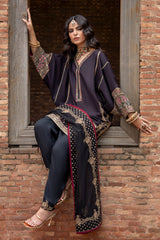 Embroidered Raw Silk CMA-6-383