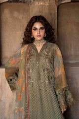 3-PC Stitched Embroidered Chiffon Collection VSLW6-05P