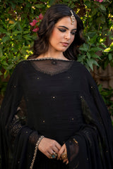 3-PC Embroidered Chiffon CMA-6-408