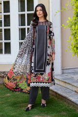 3-PC Stitched Printed Lawn CP6-21P