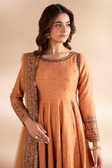 3-PC Embroidered Silk CMA-6-395