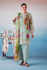 3 Piece Embroidered Lawn Suit