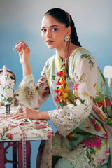 3 Piece Embroidered Lawn Suit