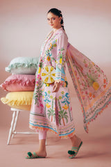 3 Piece Embroidered Lawn Suit