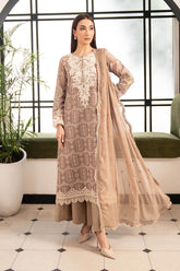 3 Piece Embroidered Lawn Suit – Elevate Your Style