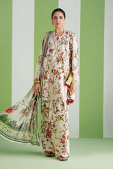 3 Piece Embroidered Lawn Suit - Elevate Your Style Effortlessly