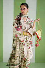 3 Piece Embroidered Lawn Suit