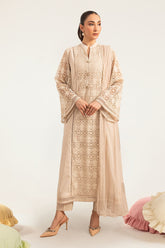 3 Piece Embroidered Lawn Suit for Effortless Elegance