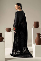 3 Piece Embroidered Linen Suit