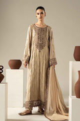 3 Piece Embroidered Marina Twill Suit