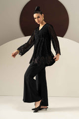 3 Piece Embroidered Palachi Suit