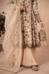 3 Piece Printed Lawn Suit