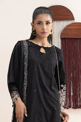 3 Piece Embroidered Dobby Lawn Suit