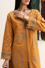 3 Piece Embroidered Dobby Lawn Suit