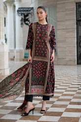 3 Piece Embroidered Lawn Suit