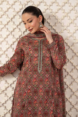 3 Piece Embroidered Lawn Suit