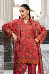 3 Piece Embroidered Lawn Suit