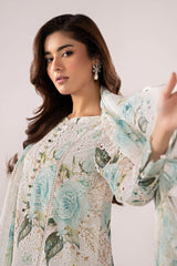 3 Piece Embroidered Lawn Suit