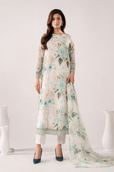 3 Piece Embroidered Lawn Suit - Elevate Your Style