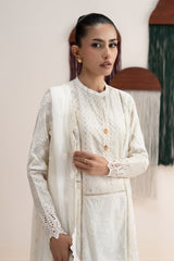 3 Piece Embroidered Lawn Suit