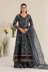 3 Piece Embroidered Lawn Suit