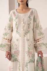 3 Piece Embroidered Lawn Suit