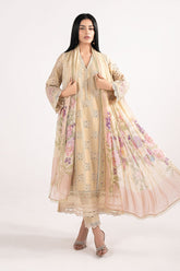 3 Piece Embroidered Lawn Suit