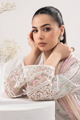 3 Piece Embroidered Dobby Lawn Suit