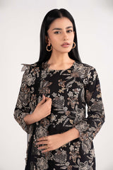 3 Piece Embroidered Dobby Lawn Suit