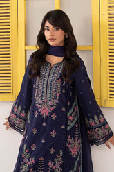 3 Piece Embroidered Dobby Lawn Suit - Effortless Elegance for Any Occasion