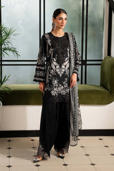 3 Piece Embroidered Lawn Suit - Elegance Redefined