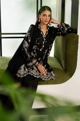 3 Piece Embroidered Dobby Lawn Suit