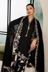 3 Piece Embroidered Dobby Lawn Suit