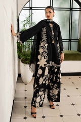 3 Piece Embroidered Dobby Lawn Suit