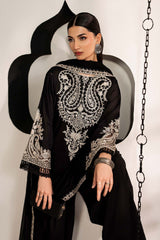 3 Piece Embroidered Dobby Lawn Suit