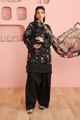 3 Piece Embroidered Cambric Suit