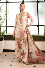 3 Piece Embroidered Lawn Suit