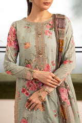 3 Piece Embroidered Lawn Suit