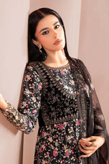 3 Piece Embroidered Linen Suit